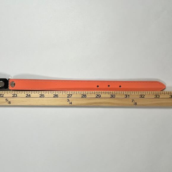 Louis Vuitton Womens Maison Fondée en 1854 Belt 75cm (30in) Salmon & Black W/Box - Picture 14 of 16